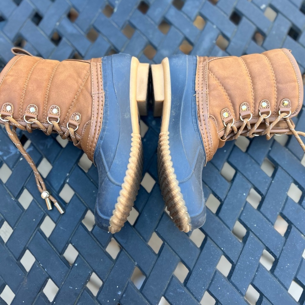 Tommy Hilfiger Women’s Raziel Dark Blue Boots - Picture 9 of 15